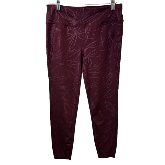 Sweaty Betty All Day Embossed 7/8 Length 24" Leggings Size Medium - Picture 1 of 4